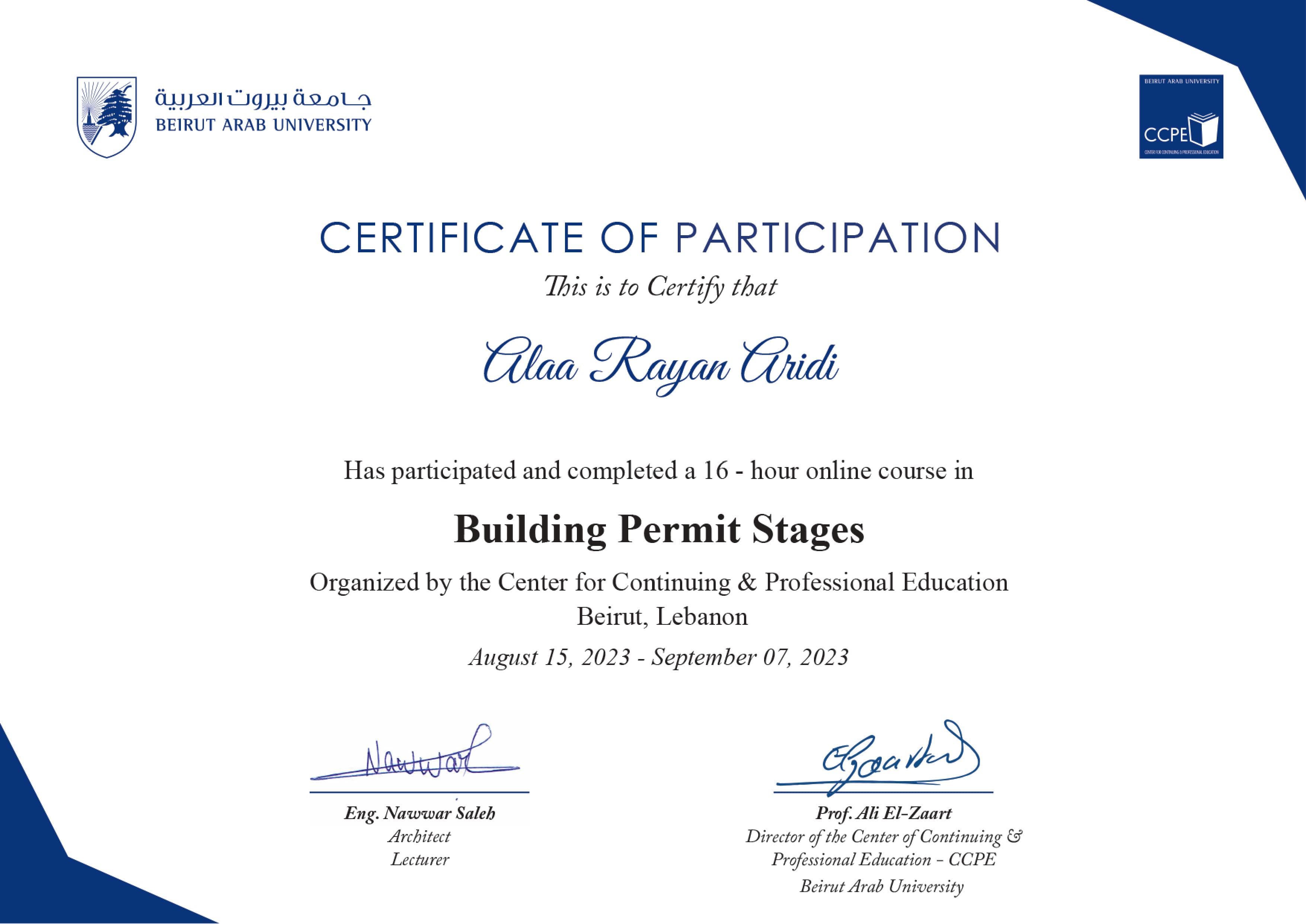 12-hour online course: "Apply Building Codes on Real Estate"